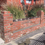 Period suburban brick fence by Alternative Bricklaying Period suburban brick fence