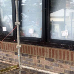 External brick window sill by Alternative Bricklaying External brick window sill