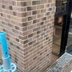 Custom corner brick work by Alternative Bricklaying Custom corner brick work