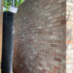 High used brick wall by Alternative Bricklaying High used brick wall